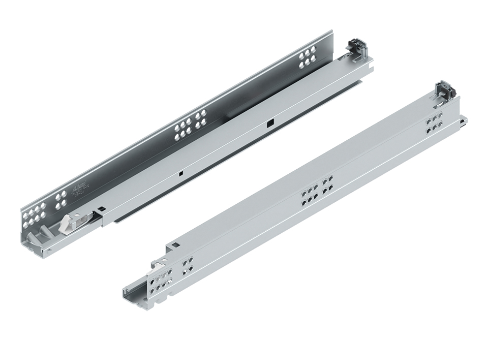 BLUM 560H3500T Tandem, výsuv plný 350mm/30kg, integrovaný Tip-on