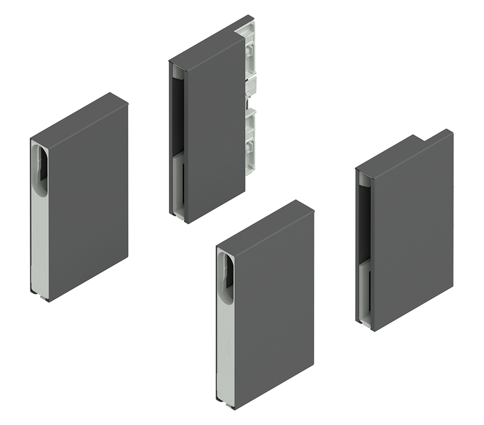 BLUM ZL4M00808 Merivobox, boxcover E pro výplň, tmavě šedá OG