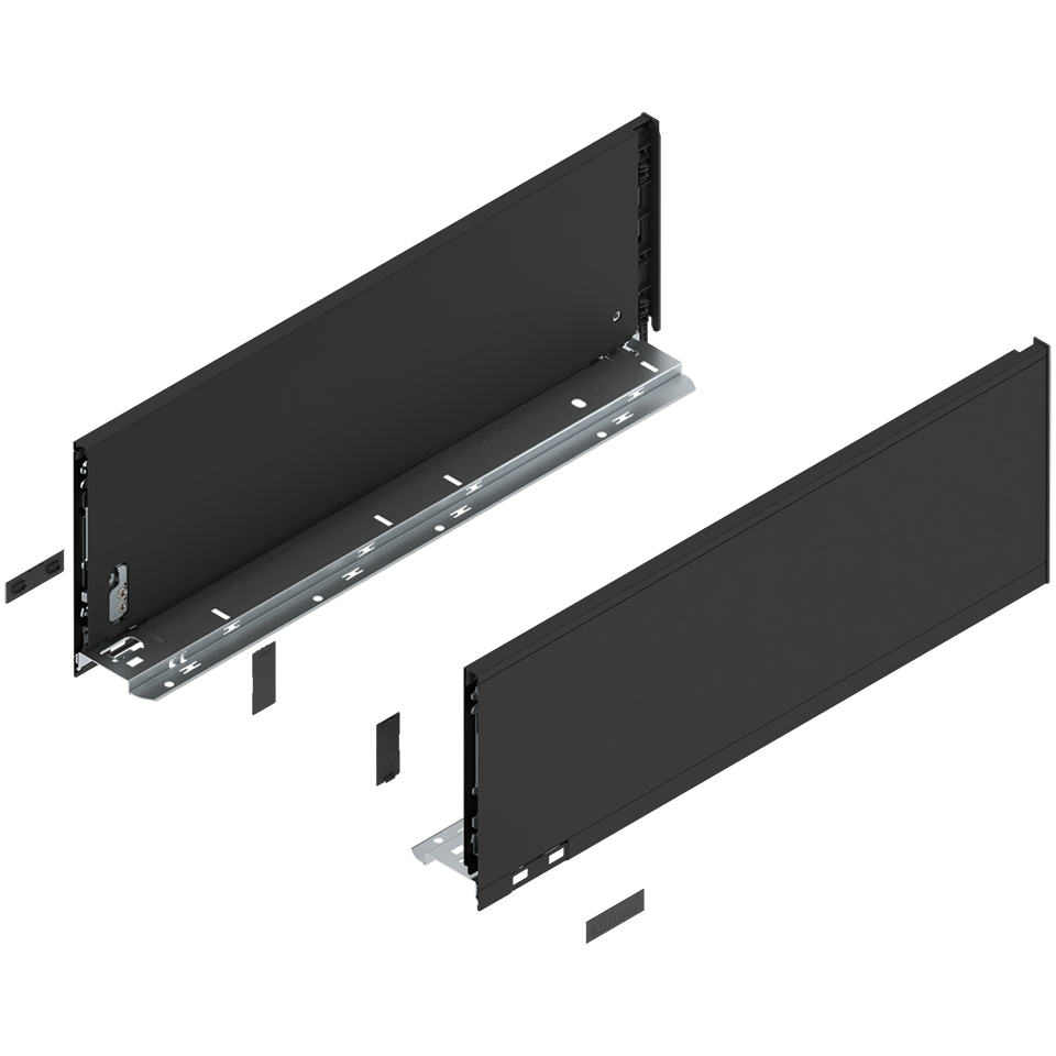 BLUM 770C4002S Legrabox, bočnice C pure 400mm, černá