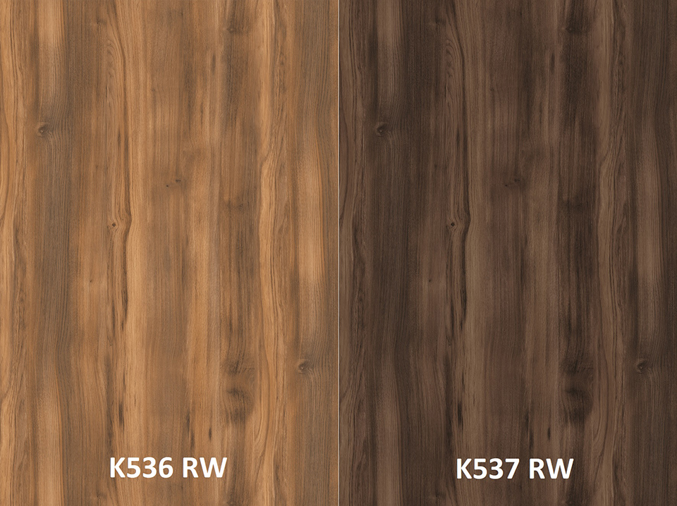 Zástěna amber Baroque Oak K536 RW/barokní dub Ristretto K537 RW 4100 x 640 x 10mm