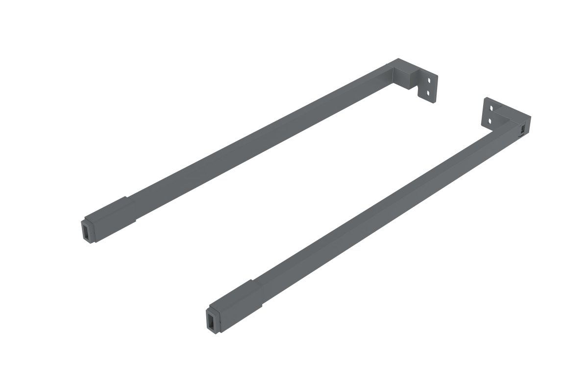 AXISPRO reling 450mm antracit + příchytka na záda/PB-AXISPRO-RELKW450