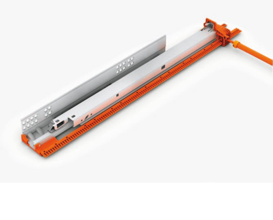BLUM ZST.410TV Tandem, boční stabilizace výsuvu 560H, do 410mm