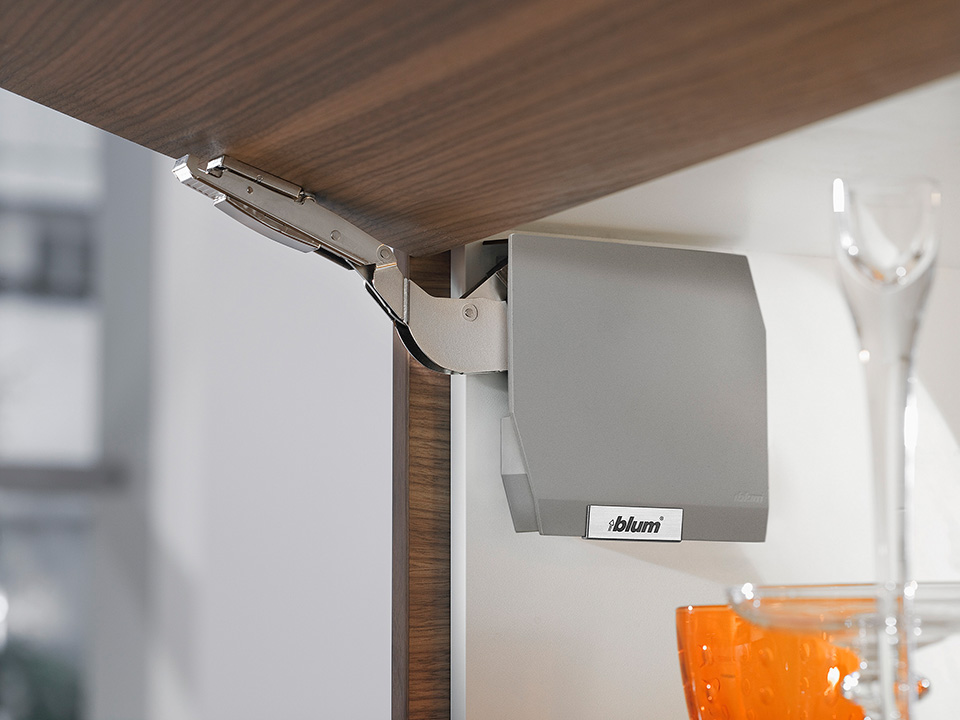 BLUM 20K2B00T Aventos HK-S výklop slabý, Tip-on, šedá
