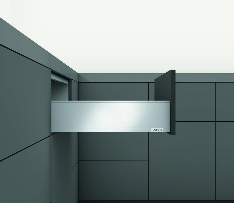 BLUM 770K5502S Legrabox, bočnice K 550mm, šedá