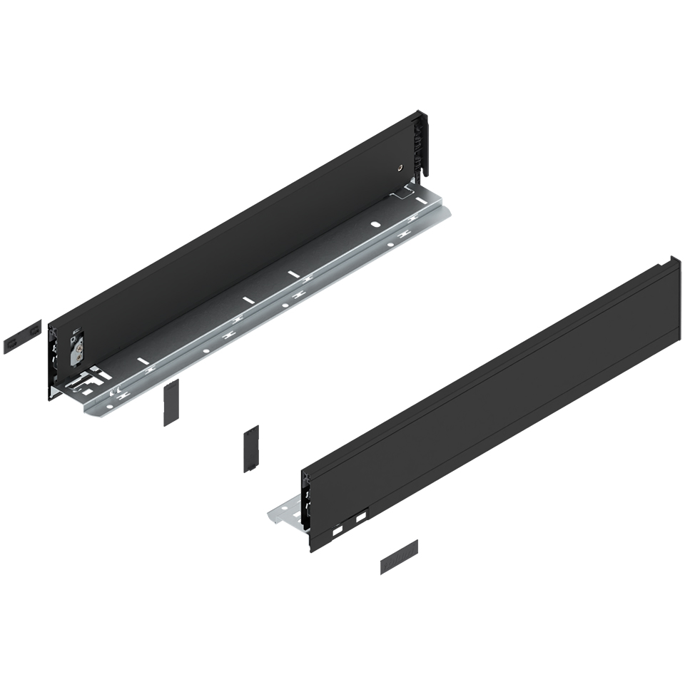 BLUM 770M5002S Legrabox, bočnice M 500mm, černá