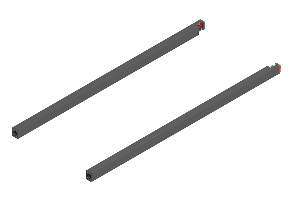BLUM ZR4.450RS.E Merivobox, podélný reling 450mm, tmavě šedá OG