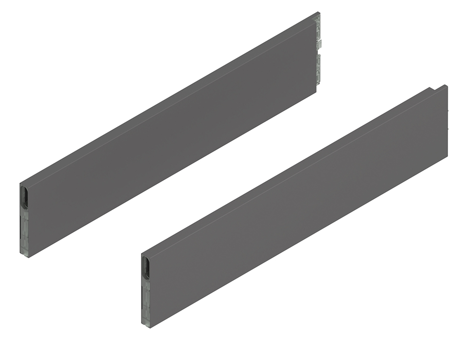 BLUM ZL4.350S.E Merivobox, boxcap E 350mm, tmavě šedá OG
