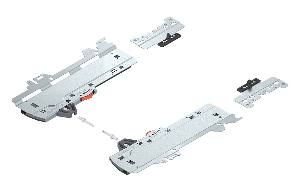BLUM T60H4570 Merivobox, moduly TOB L5, 450-600mm, 35-70kg