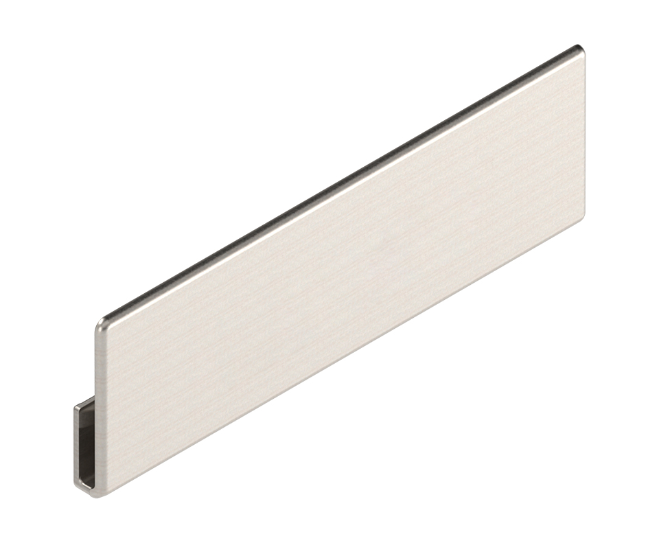 BLUM ABD.1009 Merivobox/Aventos top, vnější krytka pro potisk, nerez