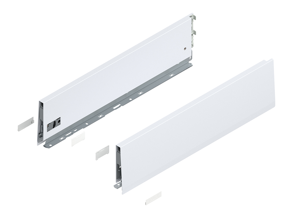 BLUM 470K6002S Merivobox, bočnice K 600mm, bílá