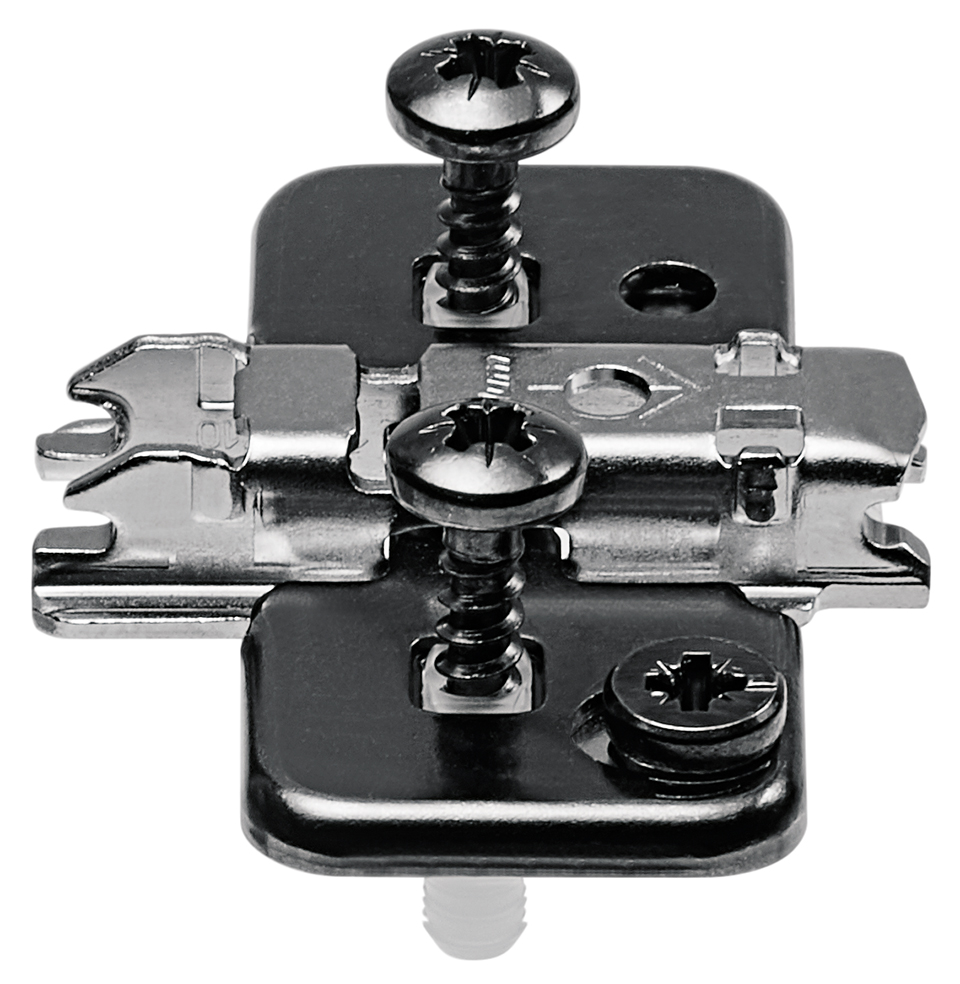 BLUM 174H7100E montážní podložka, křížová, excentr, Expando, 8,5mm, Onyx