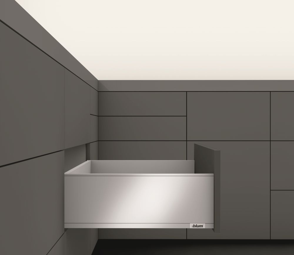BLUM Legrabox, zásuvka C pure 500mm/70kg, Blumotion/TOB, bílá, vrut