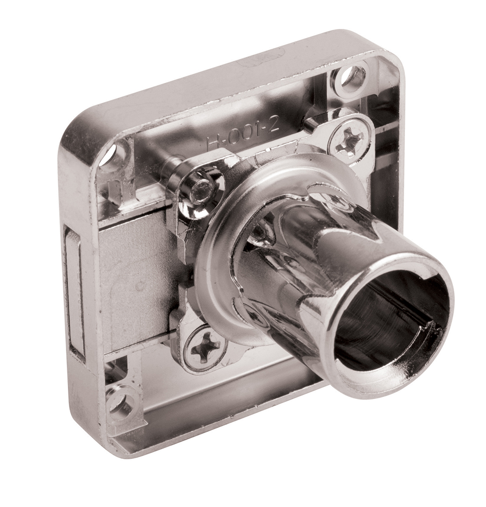 StrongLocks Zámek zásuvkový pro vyměnitelnou vložku 18mm cylindr 22mm středový