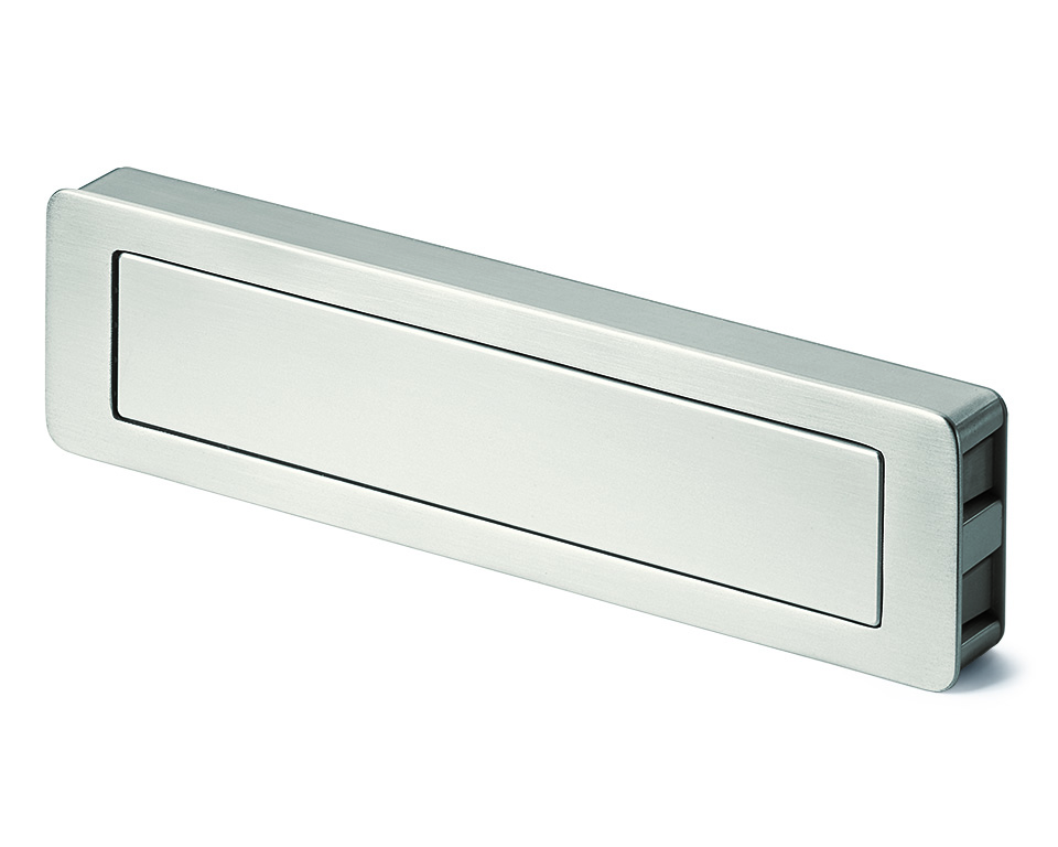 HETTICH 9086687 úchytka TOUCH-IN L181/172 imitace nerezi