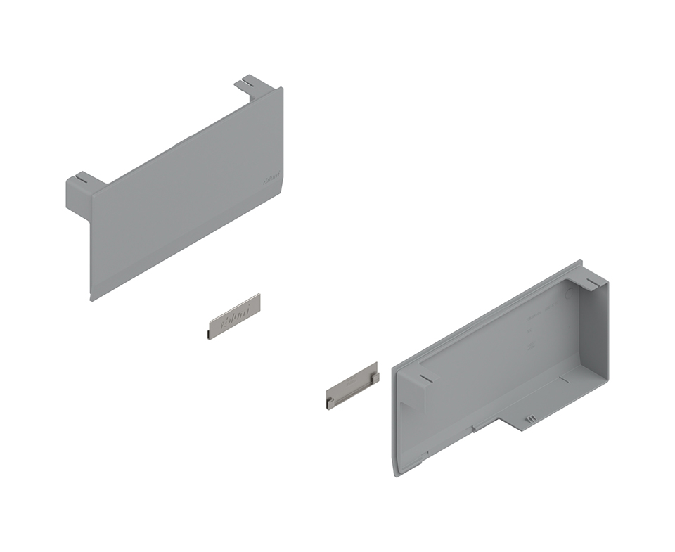 BLUM 22K8000 Aventos HK Top krytky bez S-D, světle šedá
