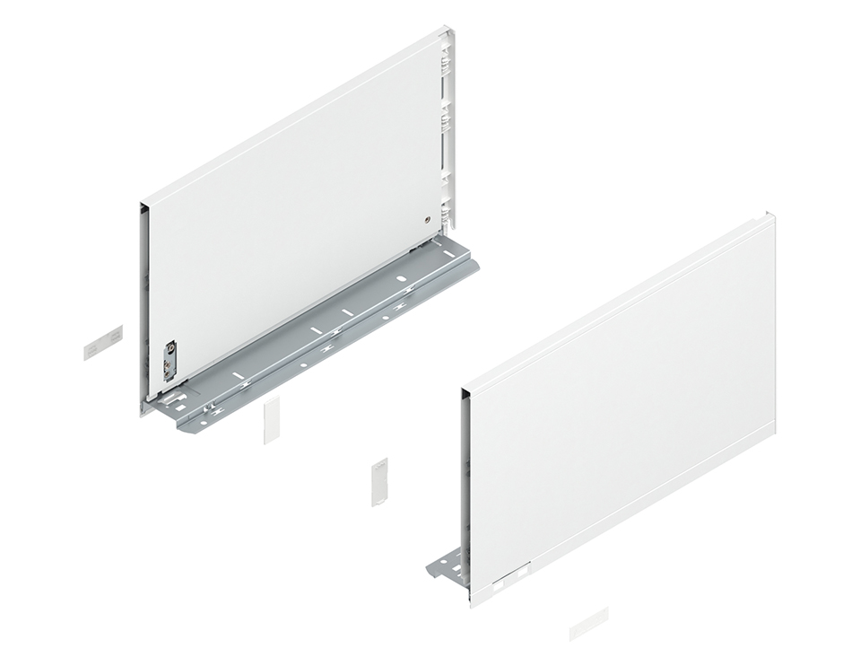 BLUM 770F4002S Legrabox, bočnice F 400mm, bílá