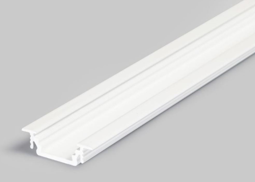 StrongLumio profil LED Groove 10 alu bílý 4000mm