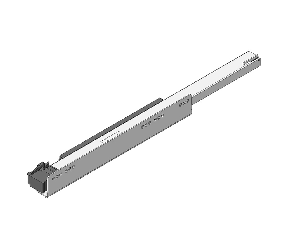 BLUM 750.5001S Legrabox, výsuv 500mm/40kg, Blumotion/TOB