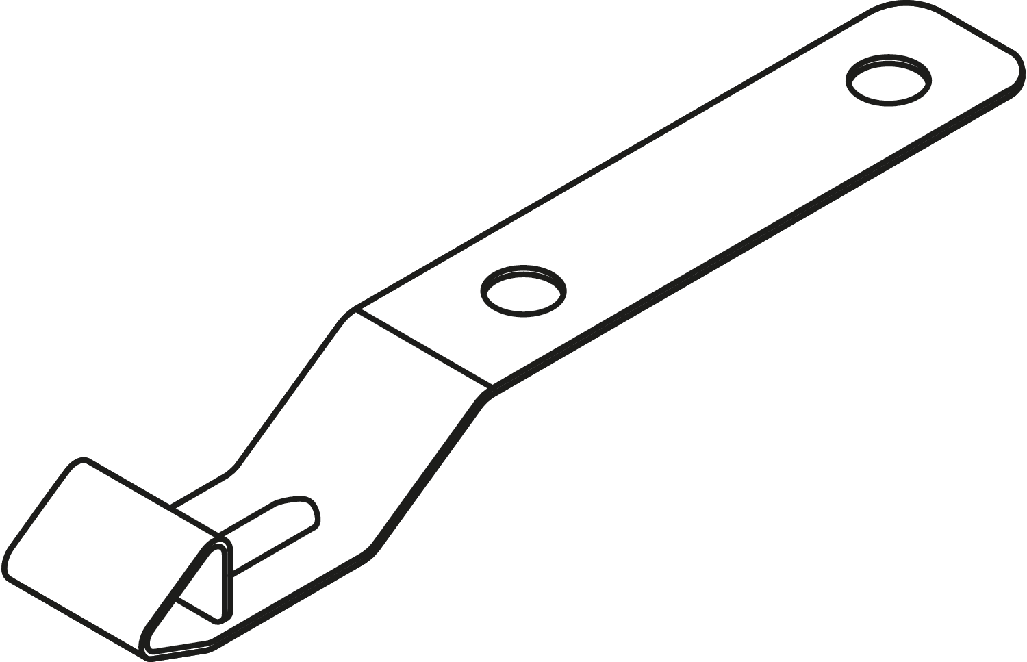 BLUM T60B000H Tandembox, držák hřídele synchronizace TOB