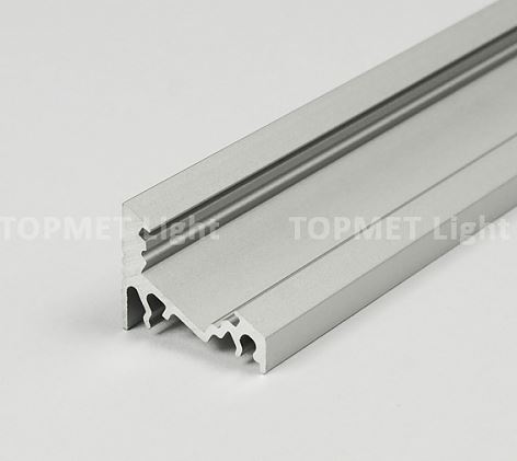 StrongLumio profil LED Corner 10 alu anodovaný 4000mm