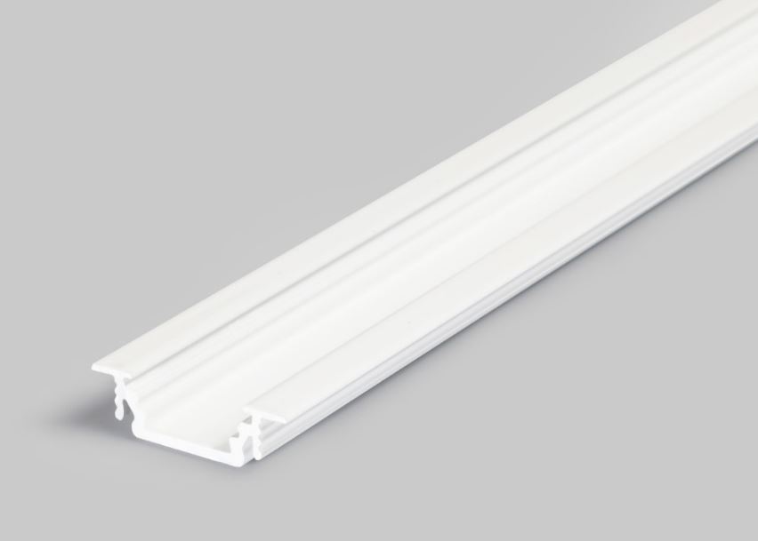 StrongLumio profil LED Groove 10 alu bílý 3000mm