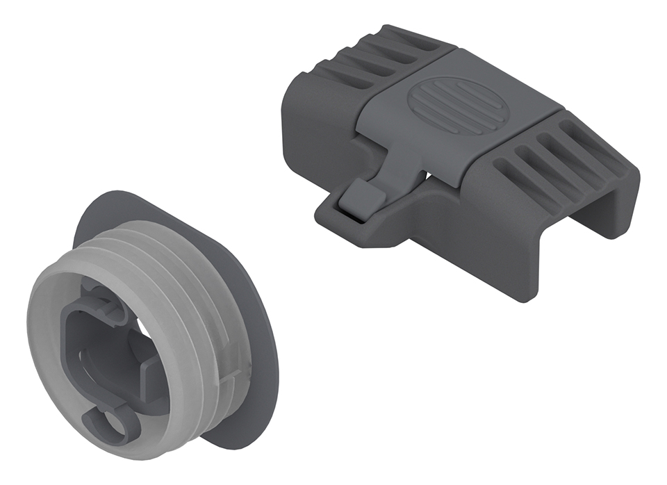 BLUM ZI7.0M07 Legrabox/Merivobox, unašeč vnitřní zásuvky, tmavě šedá OG