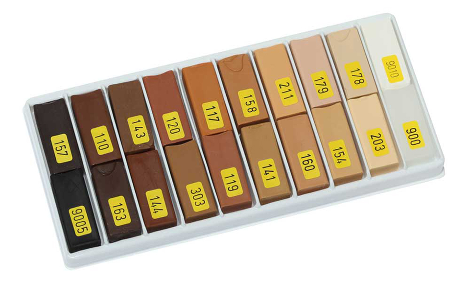 Novoryt tvrdý - sada 20ks - 4cm