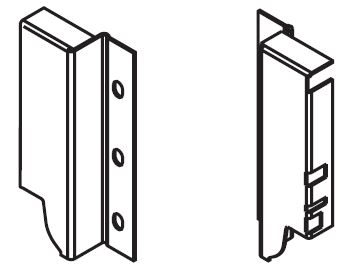 BLUM Z30K000S držák zad Antaro "K" bílý P+L