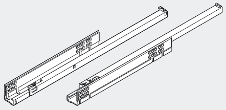 BLUM 560H3200B Tandem, celovýsuv 320mm/30kg, Blumotion