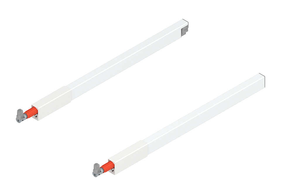 BLUM ZRG.337RS Antaro, podélný reling 400mm, bílá, sada