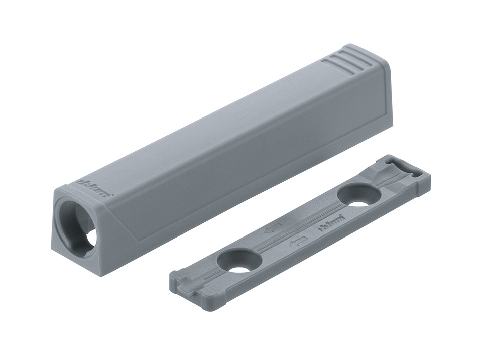 BLUM 956A1201 Tip-on přímý adaptér dlouhý 76mm,šedý