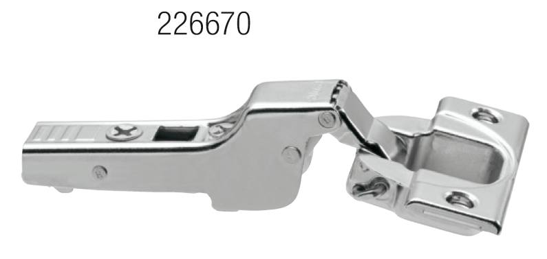 BLUM 70T3650.TL závěs, polonaložený, Tip-on, vrut, 110°