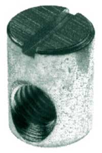 BA02 Válečková matice M6 14x10mm