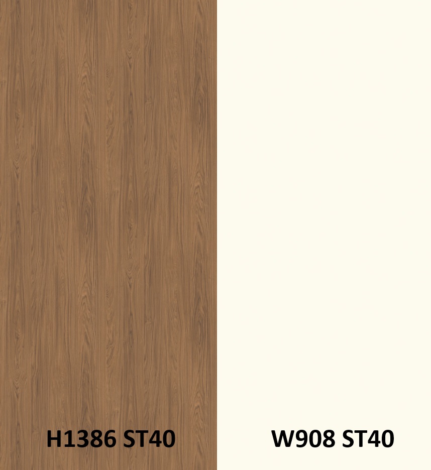 Zástěna dub casella hnědý H1386 ST40/W908 ST40 4100 x 640 x 9,2mm