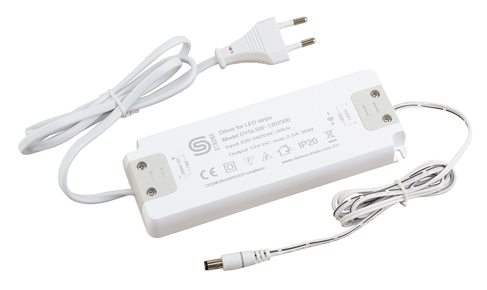 StrongLumio napájecí zdroj plochý pro LED 12V 30W