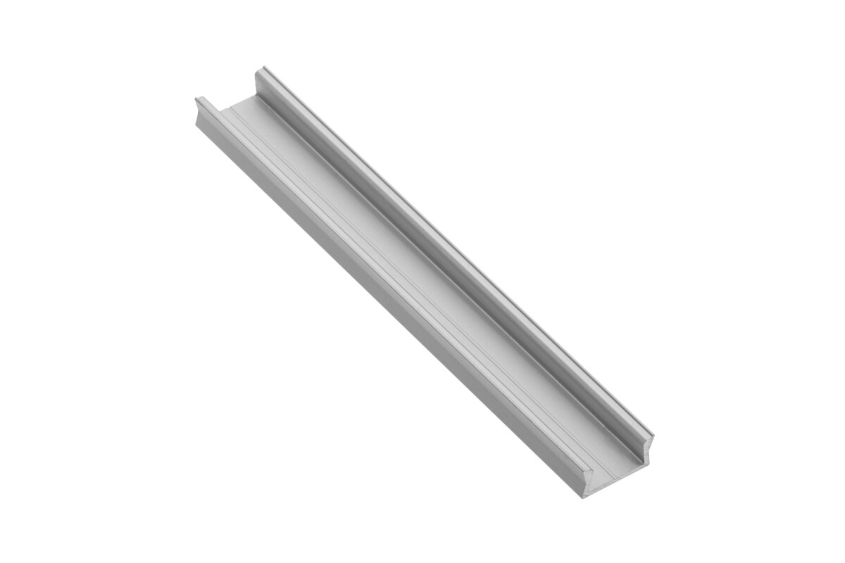 LED hliníkový profil naložený GLAX Mini silver 3m