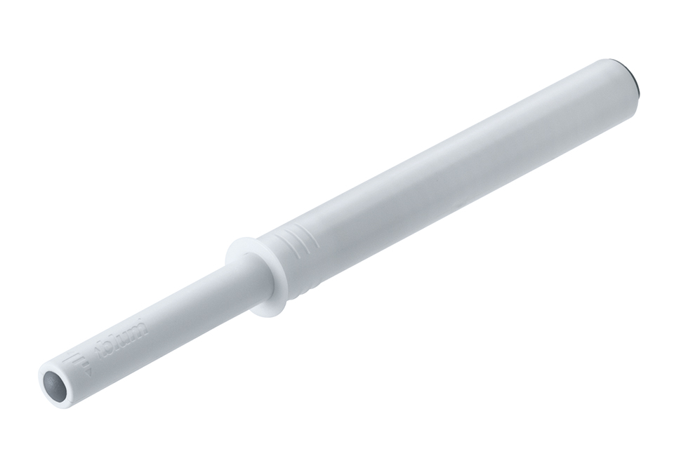 BLUM 956A1006 Tip-on pro závěsy, 76mm, čočka, bílá