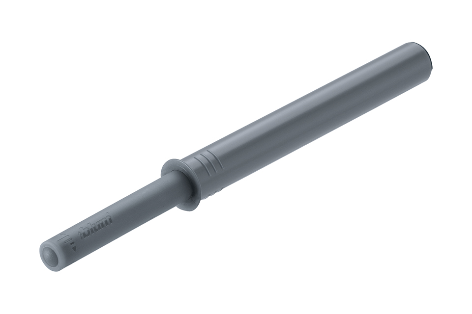 BLUM 956A1006 Tip-on pro závěsy, 76mm, čočka, šedá