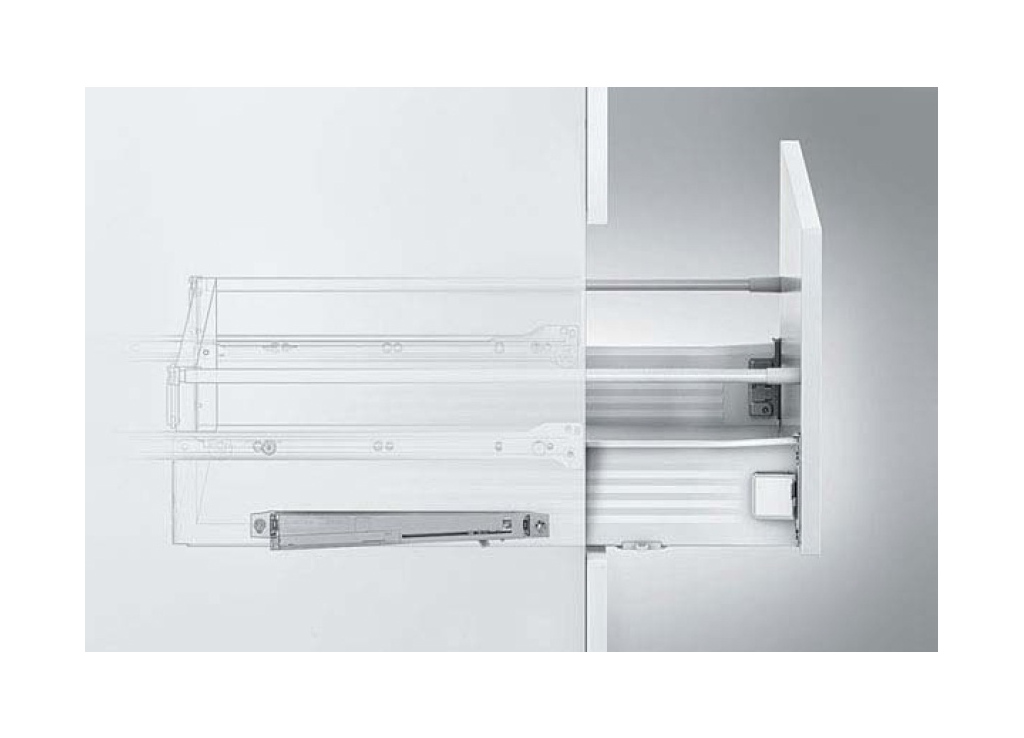 BLUM Z70.0320 Metabox, externí tlumič Blumotion, šedá