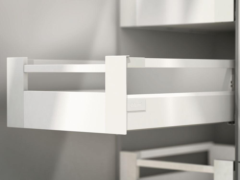 BLUM Antaro, zásuvka C 600mm/65kg, Blumotion/TOB, šedá, vnitřní