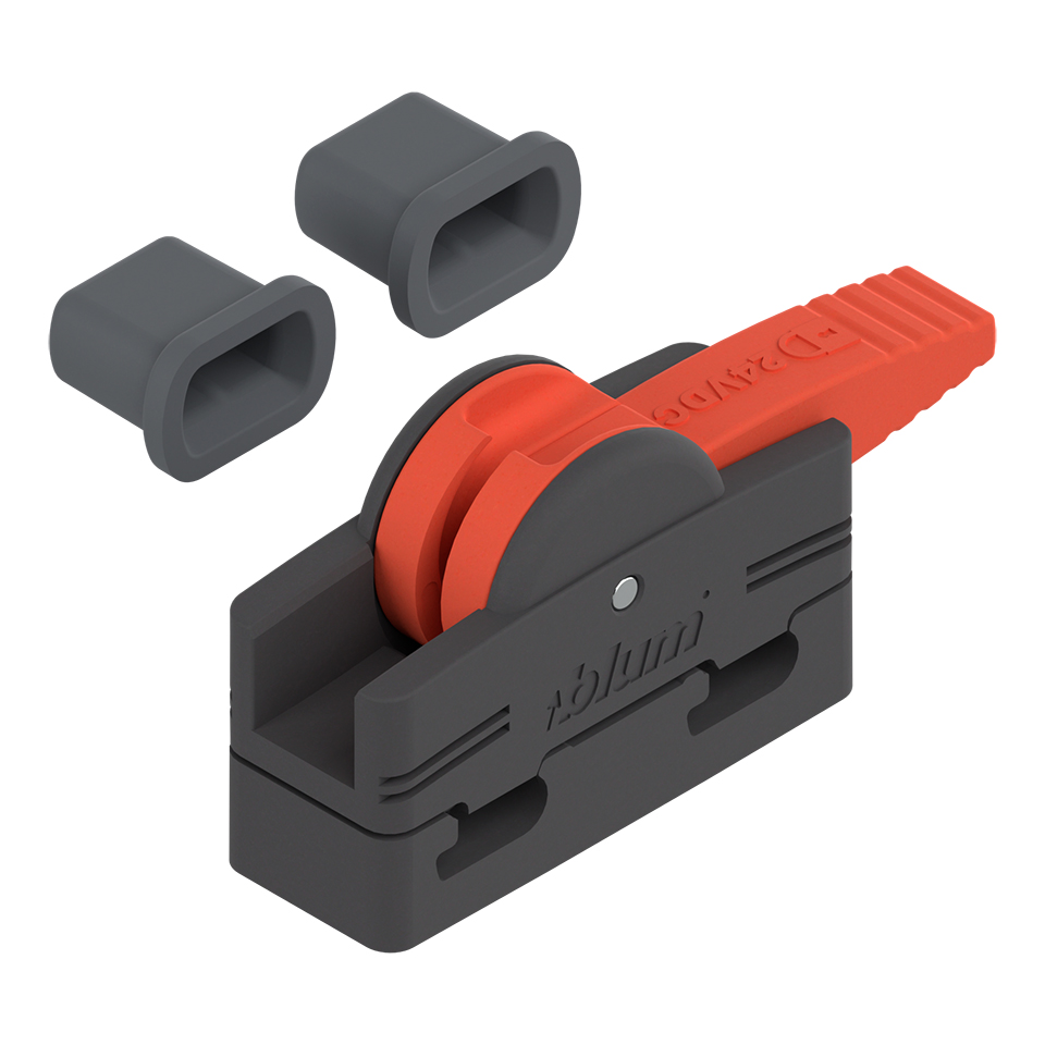 BLUM Z10V100E.01 Servodrive, svorka + 2x krytka na kabel