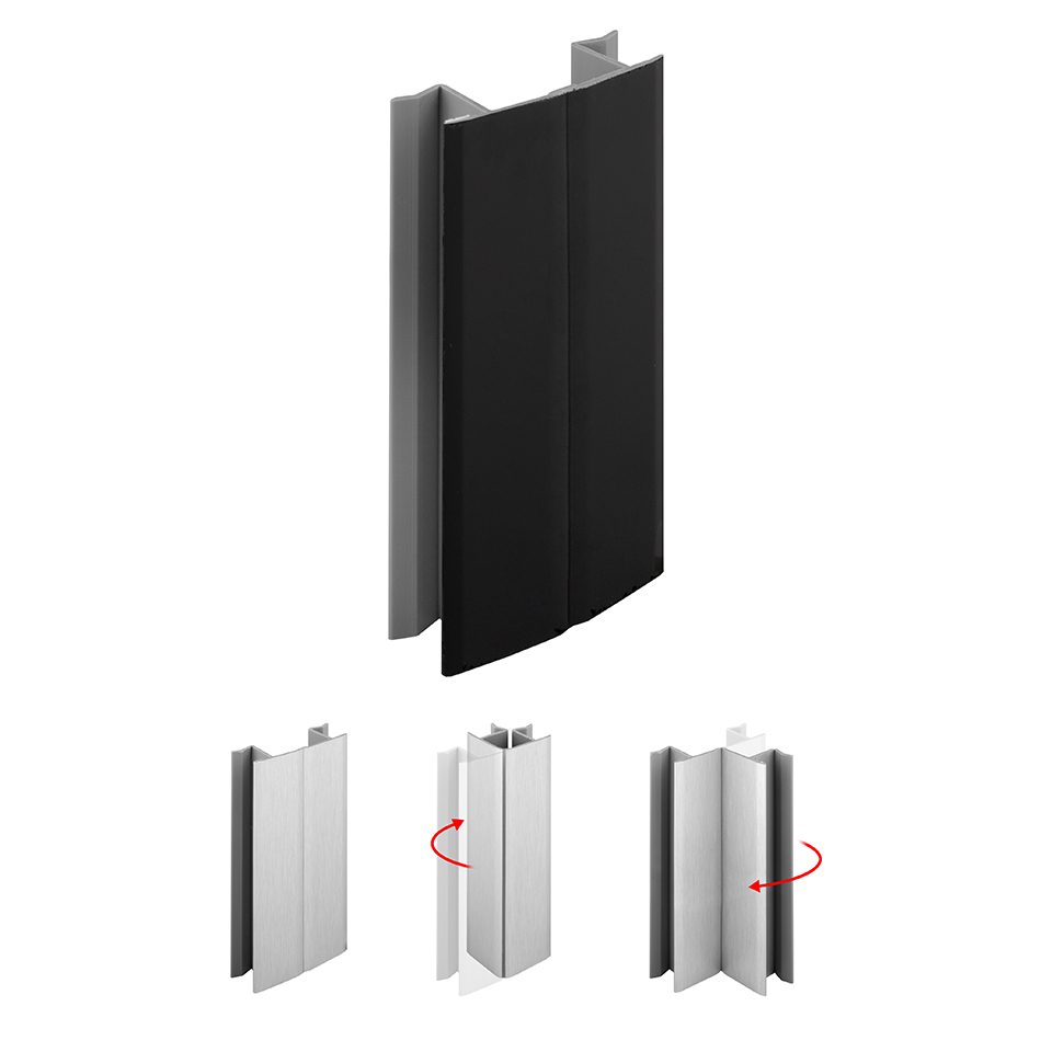 SCILM flexi spojka 100mm černá matná