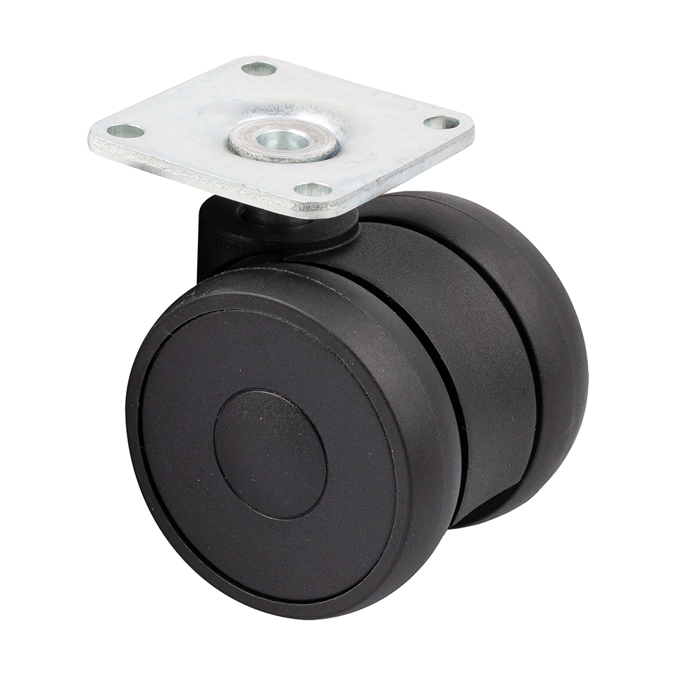 TENTE kolečko Linea 50mm 100kg černá