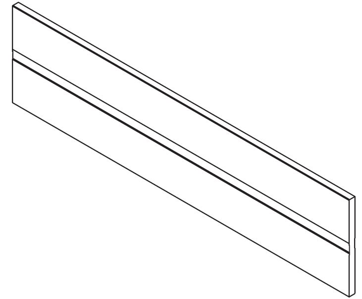 BLUM Z40L477A Antaro, příčné dělení 600mm, bílá