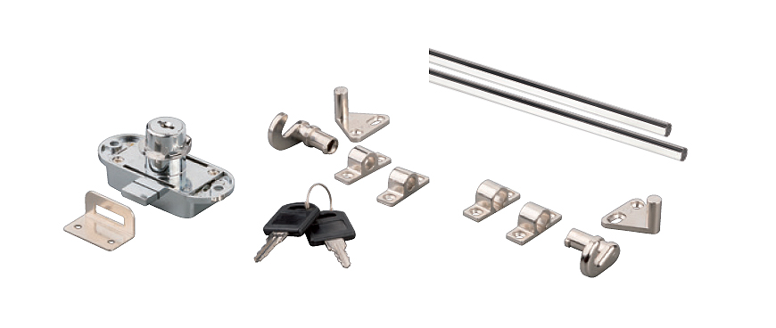 StrongLocks zámek trojcestný+tyče 1200mm