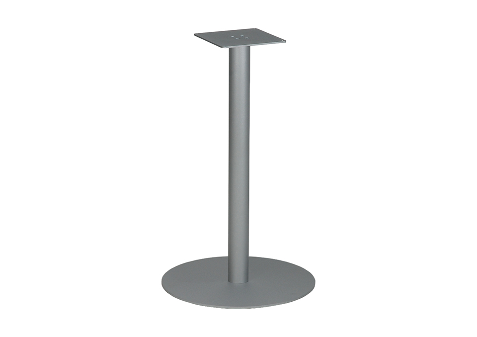 STRONG Stolová noha centrální průměr 450mm stříbrná