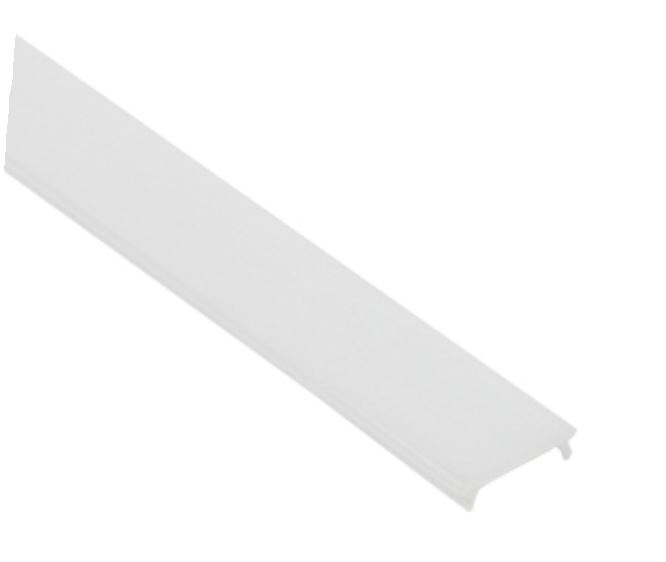 StrongLumio krycí lišta pro LED profil Arbona, 2000mm mléčná