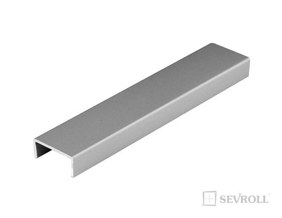 SEVROLL 00031 profil "U" pro lamino 18mm 3m hliník