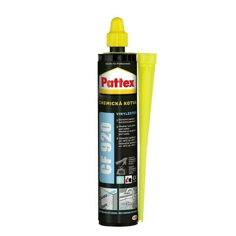 Pattex chemická kotva CF 920 vinylester 280ml