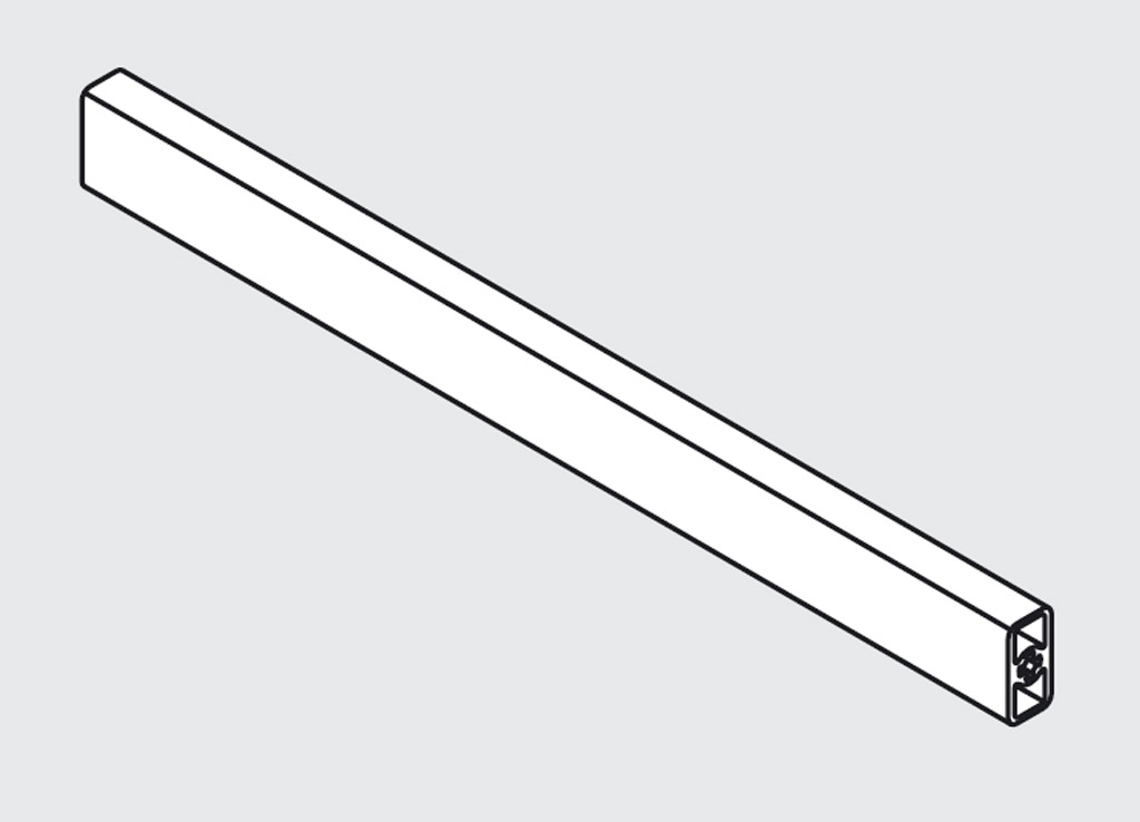 BLUM ZRG.1046Z příčný reling Antaro bílý